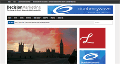 Desktop Screenshot of decisionmarketing.co.uk